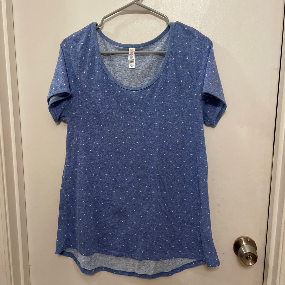 LulaRoe Polka Dot Top - Medium